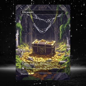 Treasure Token Proxy - Carta de Arte Alterada Personalizada - Proxies