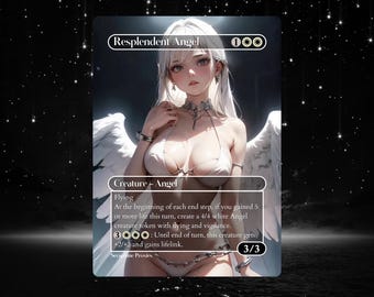 Resplendent Angel - Proxy Full Art Custom Altered Art Card