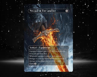 Rite of Flame | Proxy Card - Etsy