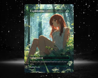 Exploration Proxy - Custom Altered Art Card  - Proxies