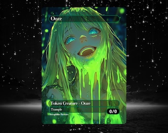 Ooze Token - Proxy Full Art Custom Altered Art Card