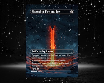 Rite of Flame | Proxy Card - Etsy