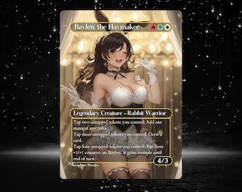 Baylen, il Falciatore - Carta artistica modificata personalizzata con arte completa Proxy