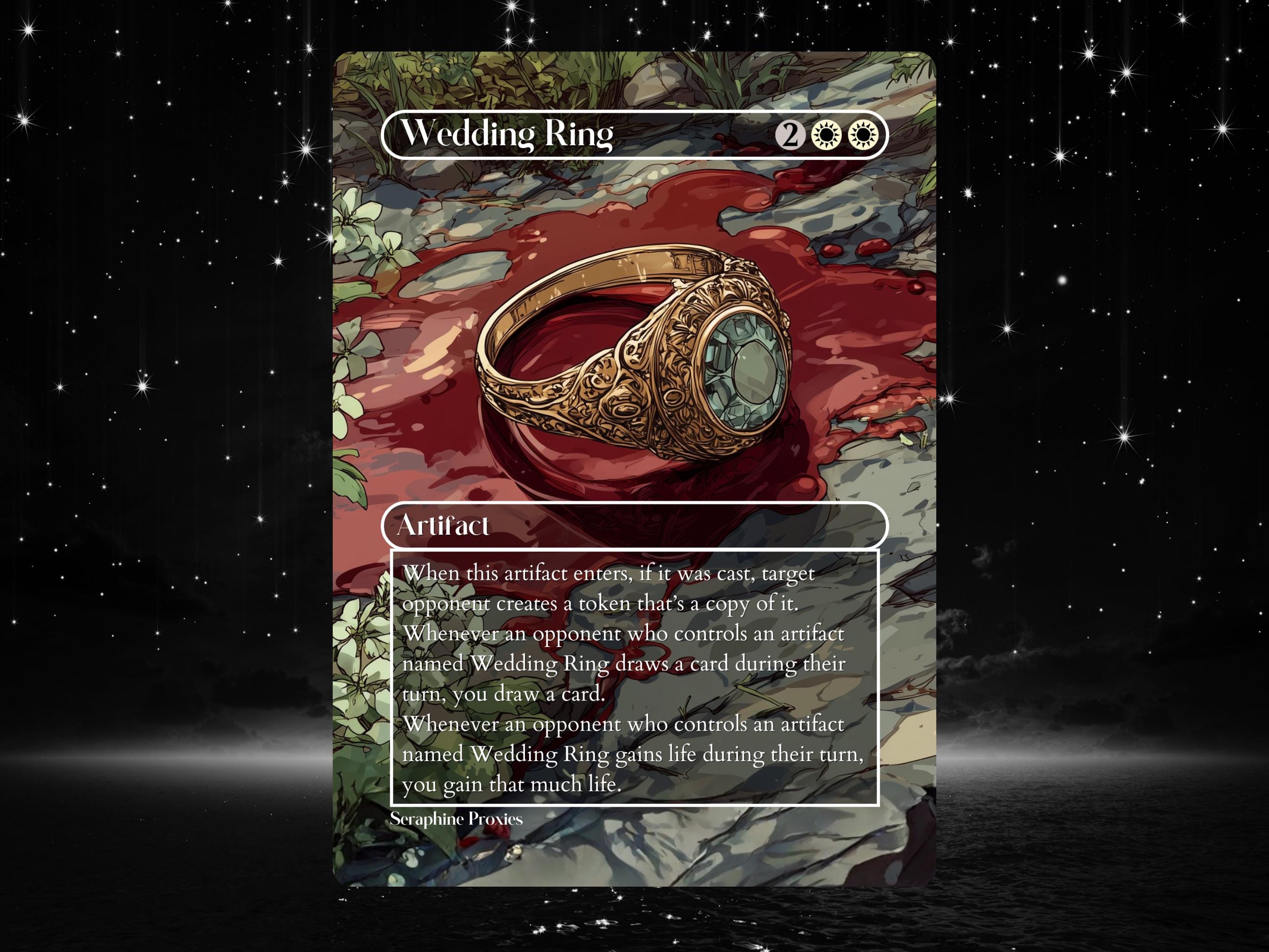 mtg wedding ring commander deck Wedding Ring [102] [Borderless] [The Lost Caverns of Ixalan: Commander]  [Foil] – Face to Face Games