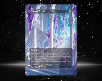 Mana Vault Proxy - Custom Altered Art Card  - Proxies