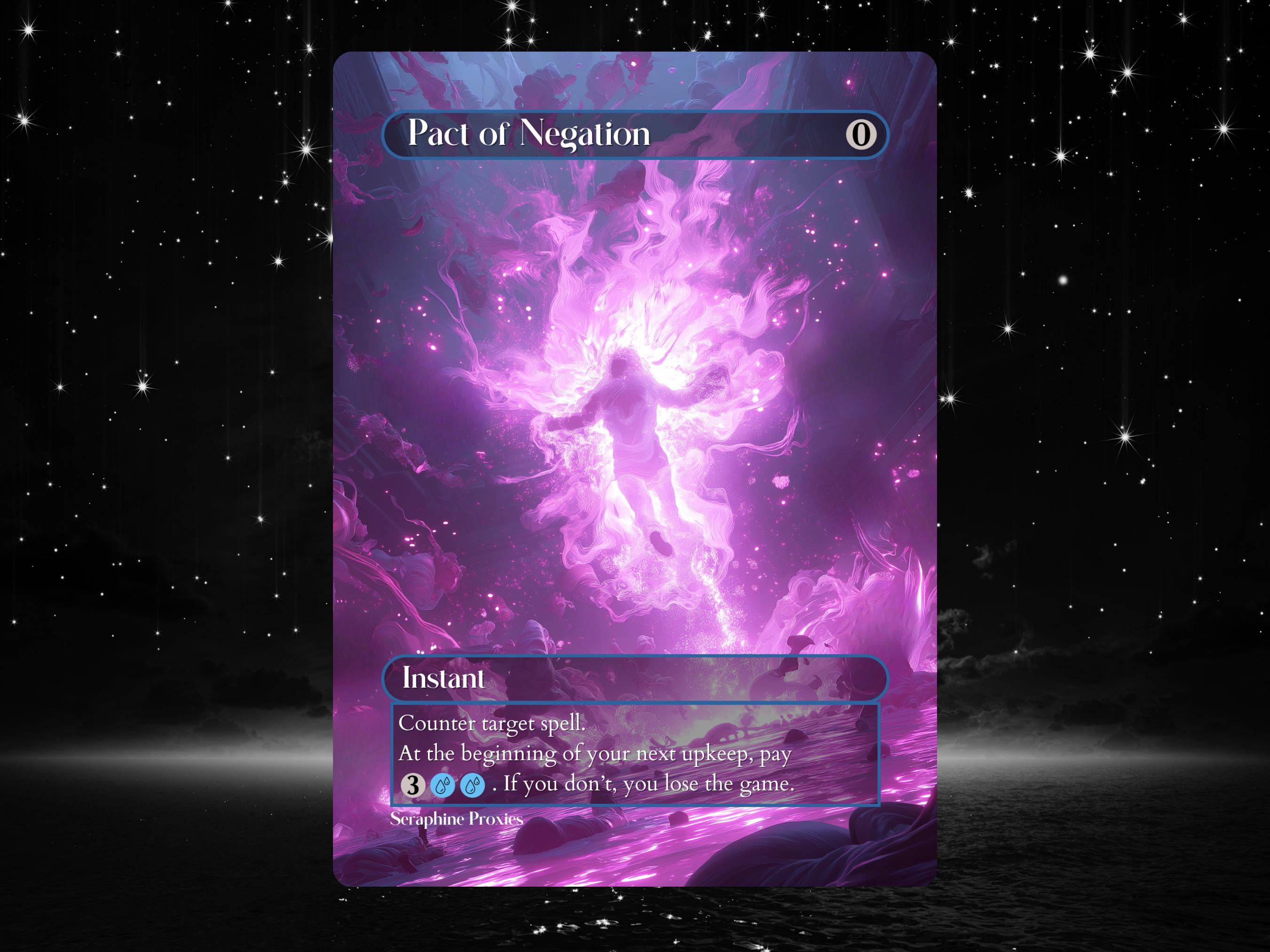 Pact Negation Mtg - Etsy