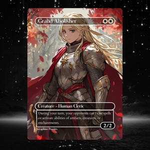 Grand Abolisher - Proxy Full Art Custom Altered Art Card