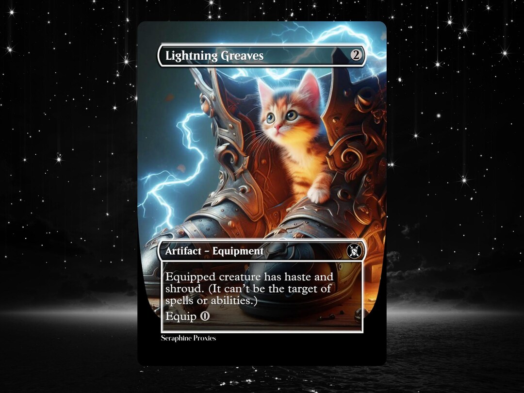 Carta Proxy TCG di Lightning Greaves - Italia
