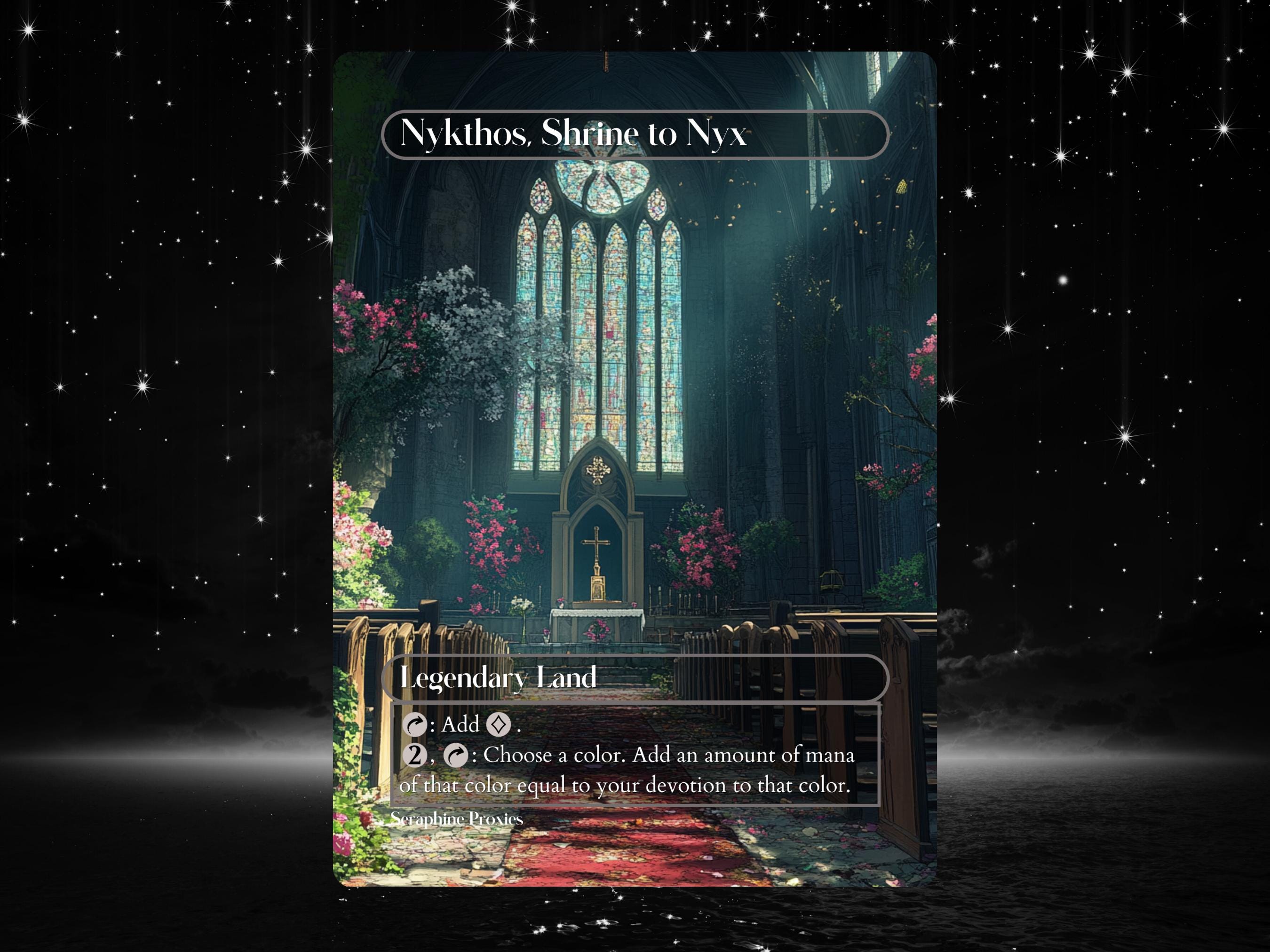 Nykthos, Shrine To Nyx (Theros) - Riel Foidart | - La Wishlist