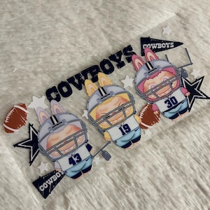 Labubu Football Teams Cup Wraps