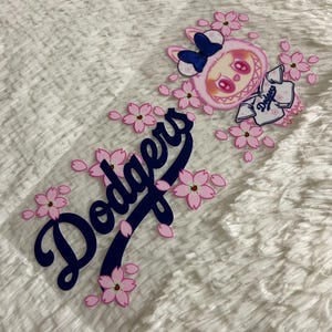 Emballages de gobelets Labubu Cherry Blossom Dodgers
