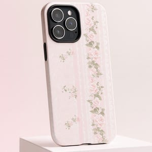 Pink Floral Lace IPhone Case – Flirty Flowers Design With Soft