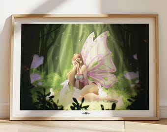 Flora Illustration Winx