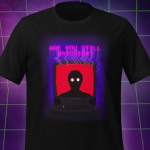 Weirdcore Shirt Dreamcore Shirt Alt Clothing Weird Shirt Harajuku Goth Shirt Grunge Clothing Japanese Streetwear Horror Trippy Art Rave Shirt Graphic T-Shirt Red