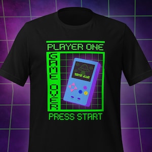 Cyberpunk Shirt Neon Retro Gaming Shirt Game Shirt Nostalgia 80s 90s Vintage Scifi Shirt Gamer Vaporwave Shirt Tech Wear Graphic Tshirt