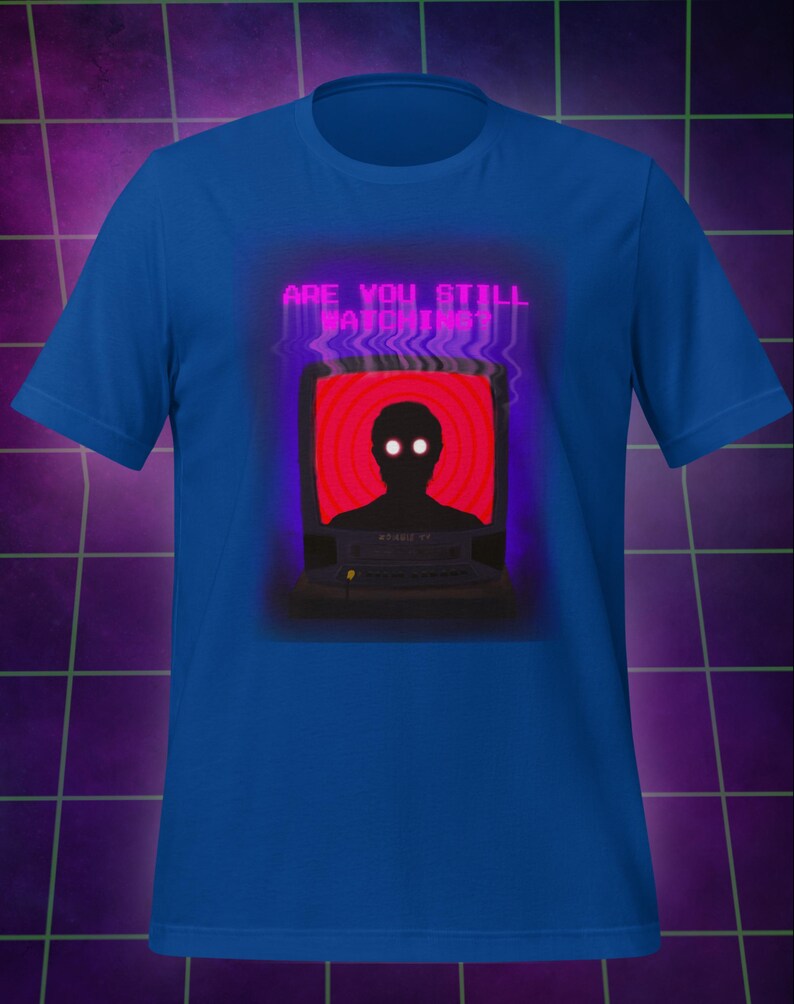 Weirdcore Shirt Dreamcore Shirt Alt Clothing Weird Shirt Harajuku Goth Shirt Grunge Clothing Japanese Streetwear Horror Trippy Art Rave Shirt Graphic T-Shirt blue