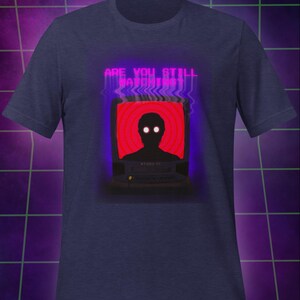 Weirdcore Shirt Dreamcore Shirt Alt Clothing Weird Shirt Harajuku Goth Shirt Grunge Clothing Japanese Streetwear Horror Trippy Art Rave Shirt Graphic T-Shirt midnight heather