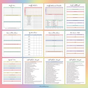 Mental Health Journal And Planner Printable Therapy Journal Bundle Mentalhealth Planner Wellness Journal Mental Health Plan Anxiety Journal Therapy Journal Template Mental Health Planner Printable Mental Health Journal Bundle PDF Anxiety Relief Journal Prompts Wellness Workbook