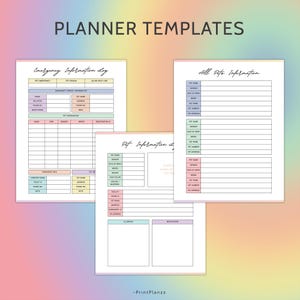 Pet Care Planner Printable Dog Care Planner Printable Pet Planner PDF Dog Health Tracker Pet Care Journal Dog Care Organizer Vet Appointment