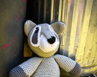 Rita the Raccoon (Stuffed animal plushy raccoon and/or trash panda)