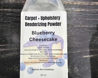 Carpet Deodorizer Powder for Pet Odors | Upholstery & Rug Freshener | 16oz Baking Soda Carpet Freshener