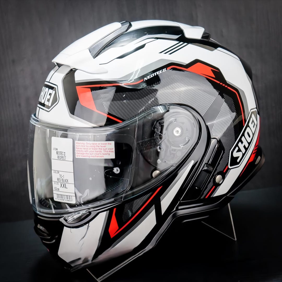 Neotec 2 TC1 Full-face Helmet Red & Black Unisex Motorcycle Dirt Bike ...