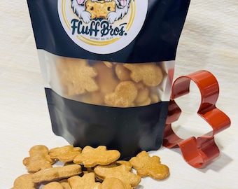 Dog Treats Homemade All Natural Holiday Gingerbread Recipe Lab Tested & AAFCO Compliant