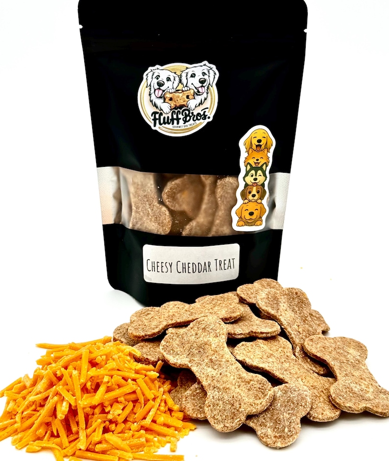 Crunchy Cheddar Dog Treats: Homemade, All-Natural, AAFCO Compliant image 1
