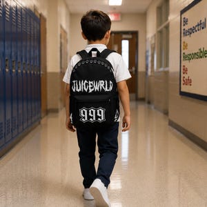 Juice World 999 inspired limited edition Size 12m/13.5w Juice WRLD 999 NO VANITY SHOE BLACK main image 4