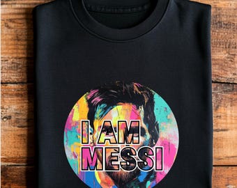 I am Messi Kids T-Shirt, Soccer Fan Tee, Children's Jersey