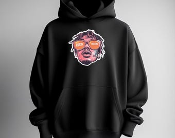 Juice WRLD "Lucid Dreams" Graphic Hoodie, Hip Hop Style