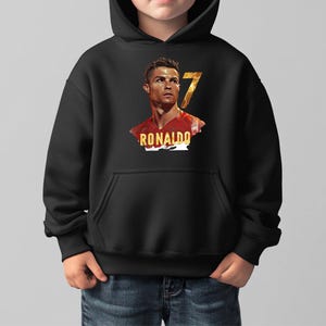 Cristiano Ronaldo Hoodie Ronaldo Shirt Soccer Ronaldo Jersey Fan Sweatshirt Football Player Gift Sports Team Wear