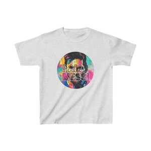 I am Messi Kids T-Shirt, Soccer Fan Tee, Children's Jersey image 7