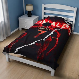 Ronaldo blanket 60” x 80”