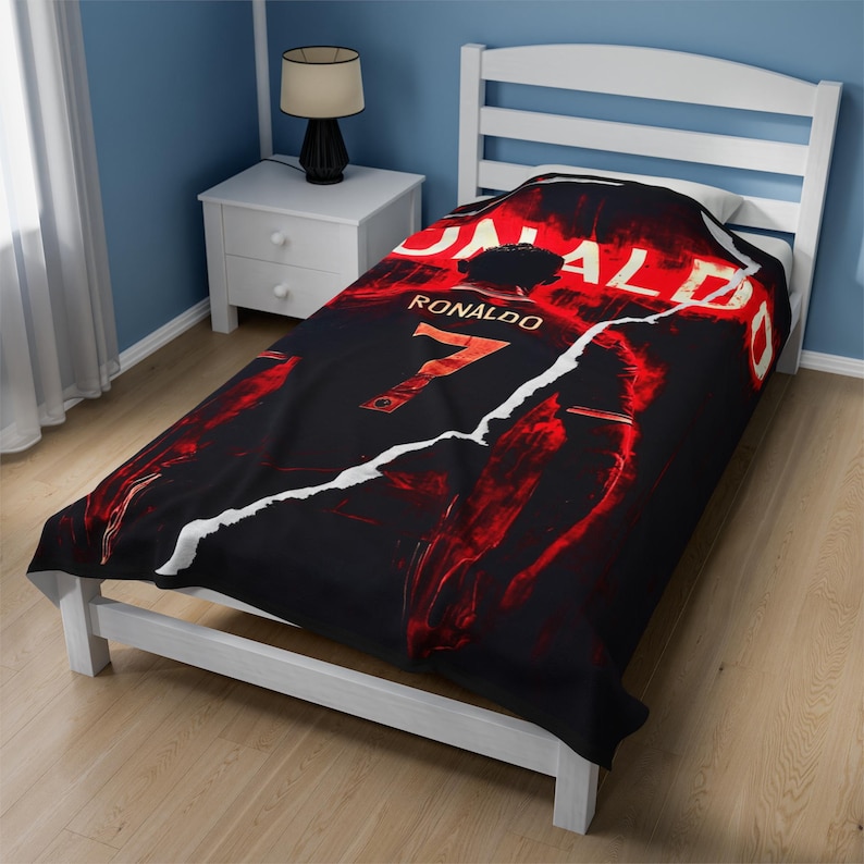 Ronaldo blanket 60” x 80”