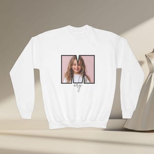 Felpa girocollo con monogramma personalizzato per ragazzi, felpa personalizzata per bambini, felpa con cappuccio per bambini, pullover per bambini piccoli, maglione per bambini, junior