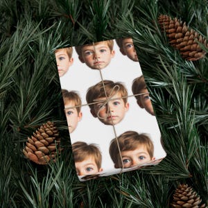 Customizable Wrapping Paper Roll, Personalized Gift Wrap Sheets, Photo Print Gift Packaging, Custom Present Wrap, Unique Wrapping