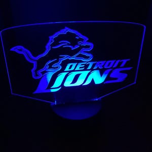 Detroit Lions LED-Tischleuchte rgb