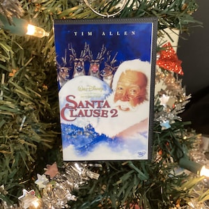 The Santa clause 2 mini dvd ornament