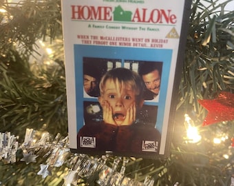 home alone mini vhs ornament
