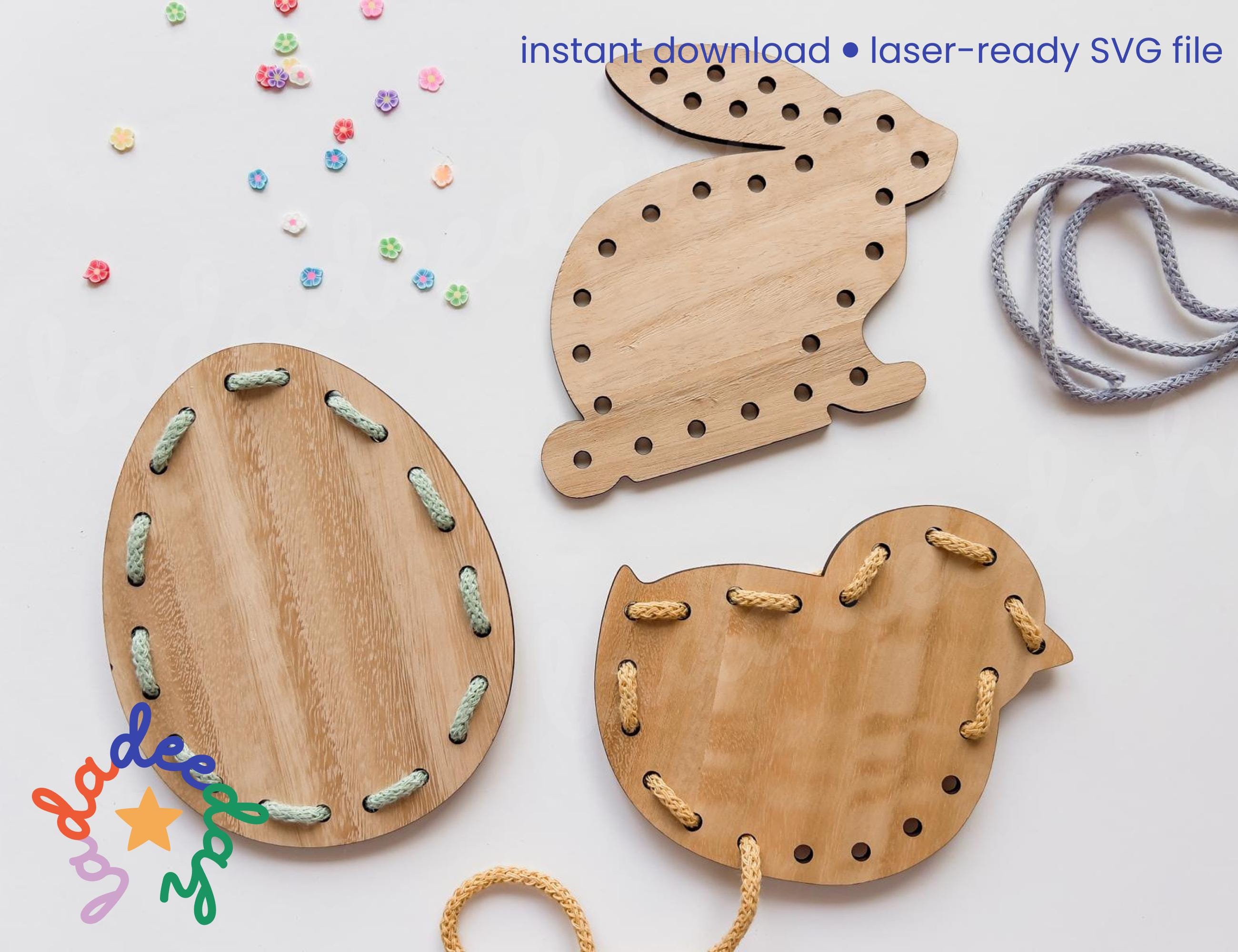 Photo inspiration: Fresh Look at Easter And Spring Lacing Boards Children S Craft Activity