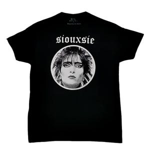 t shirt Siouxsie punk goth 80s unisex t-shirt