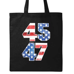 TRUMP ALL RHINESTONE TOTE BAG ELECTION PRESIDENT 2024
