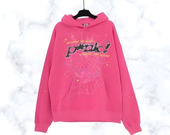 555555 Pants | 555555 Hoodies | Spider Web Print Hoodies