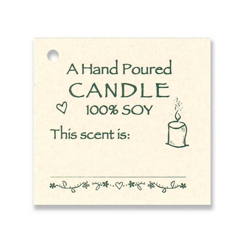 SOY Candle Tags,Strings Included,Candle Scent,Candle Scent Tags, Candle Tags,Candle Price Tags,Soy Candle Labels,100% Soy Candles,Tie On Tag