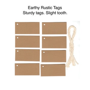 1-1/2 « x 3 » BLANK BROWN Hang Tags. Étiquettes d’artisanat, étiquettes de cadeau, étiquettes de fournisseur, étiquettes de prix, étiquettes de papier kraft, étiquettes de mariage rustiques, étiquettes de chaîne, étiquettes de fournisseur