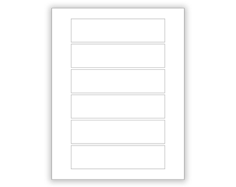 1.5"x6" Stickers,BLANK White Stickers,Candle Labels,Pantry Labels,Planner Label,Product Label,Candle Stickers,Blank Label Stickers