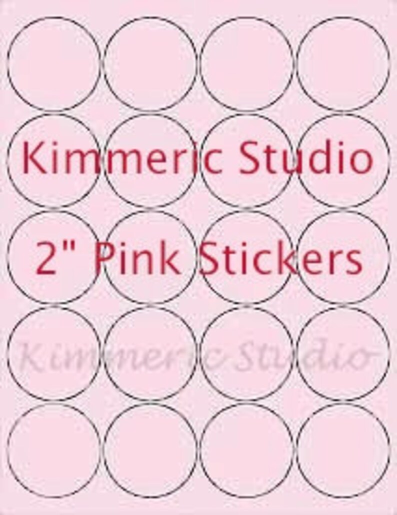 6 SHEETS 2-7//8 ROUND CIRCLE BLANK WHITE STICKERS ~ 8-1//2/"x11 Label Sheets,Crafts