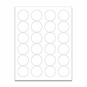 1-2 / 3 "weiße, mattierte Aufkleber für Inkjet- und Laserdrucker.Größe: 8-1 / 2 "x11" Standard Sheets.Price Handwerk, Seifen, Verkäufer, BULK-Aufkleber