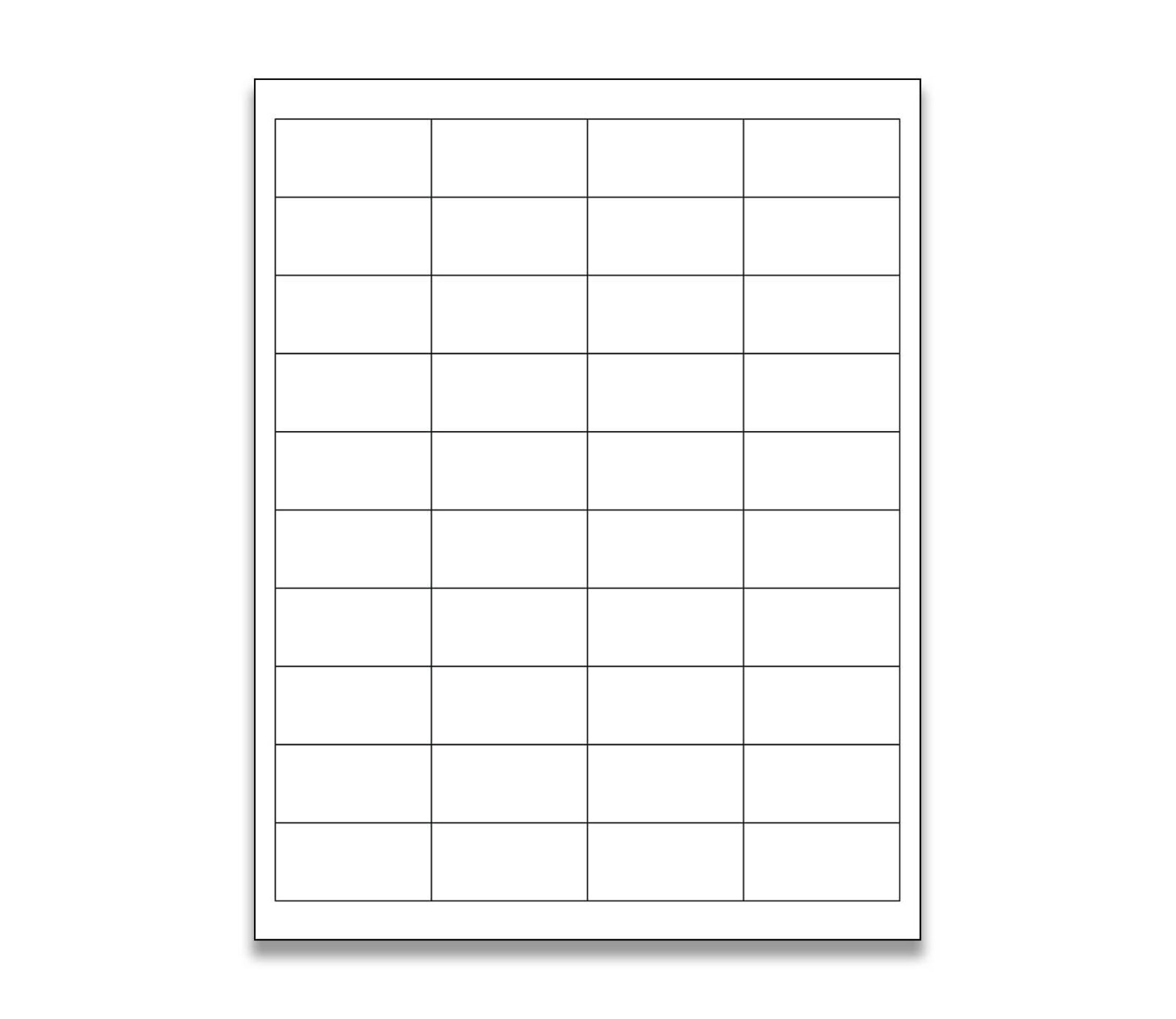 1"x2" Blank WHITE Stickers,blank Labels,price Crafts,vendor Stickers ...